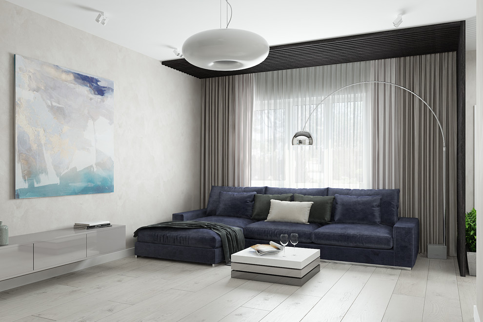 Светлый таунхаус в современном стиле