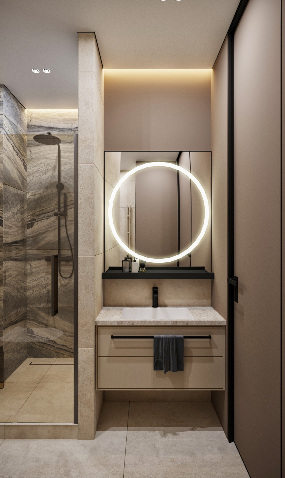 Проекттрехкомнатная квартира 115 м²