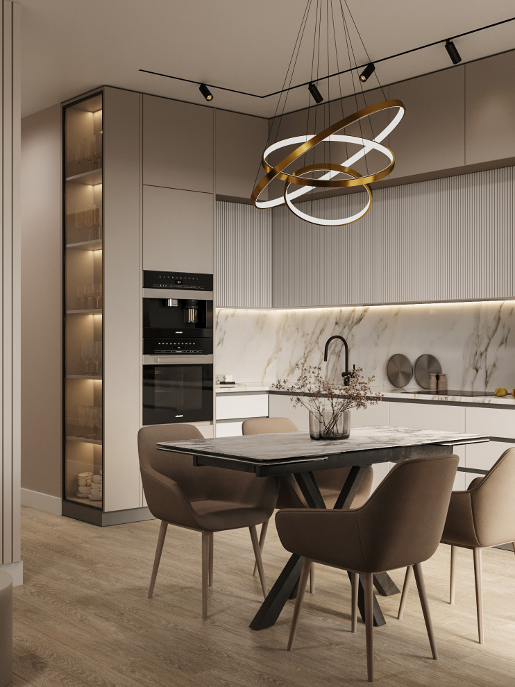 Современная квартира для семьи с двумя детьми