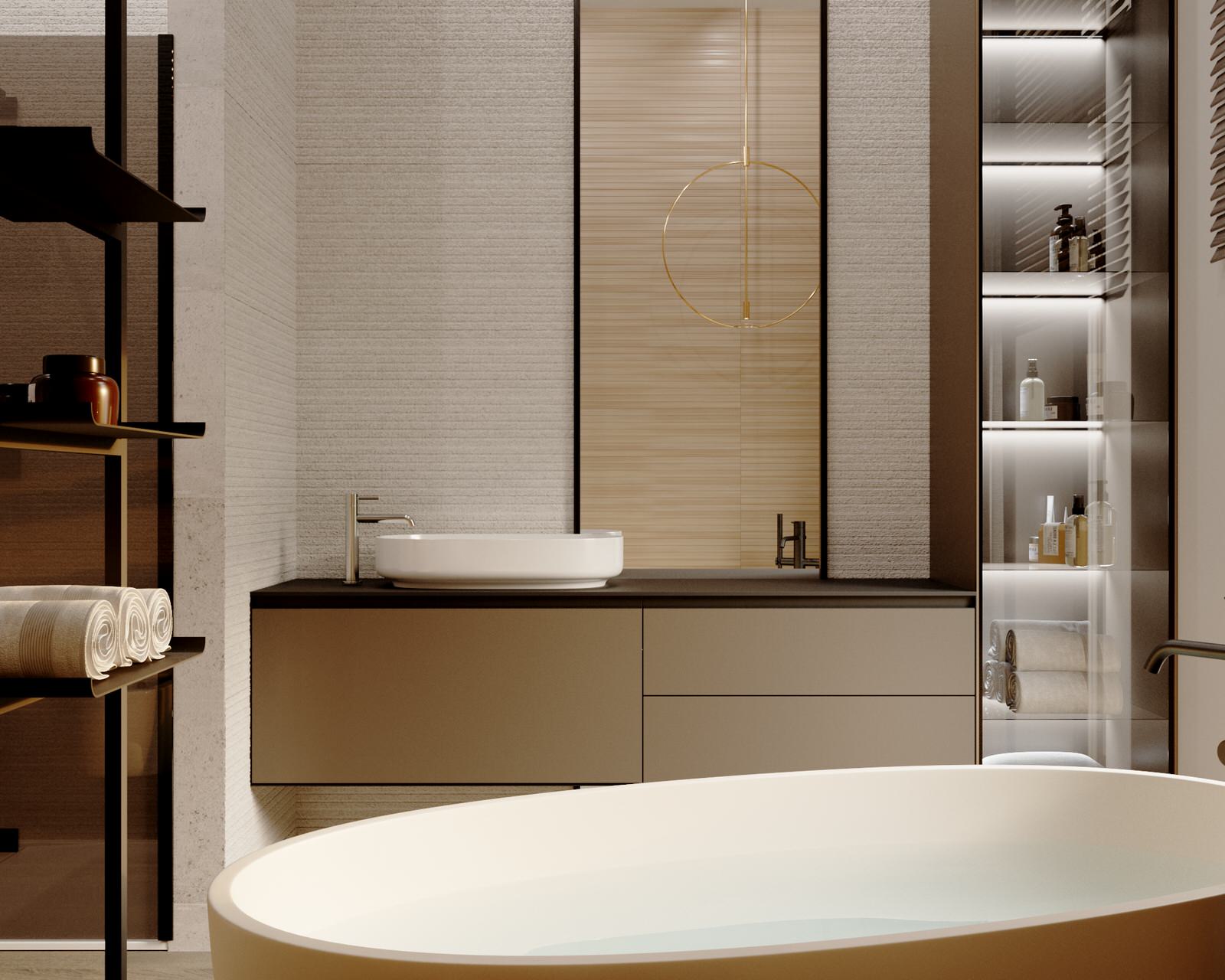 Ванная с видом