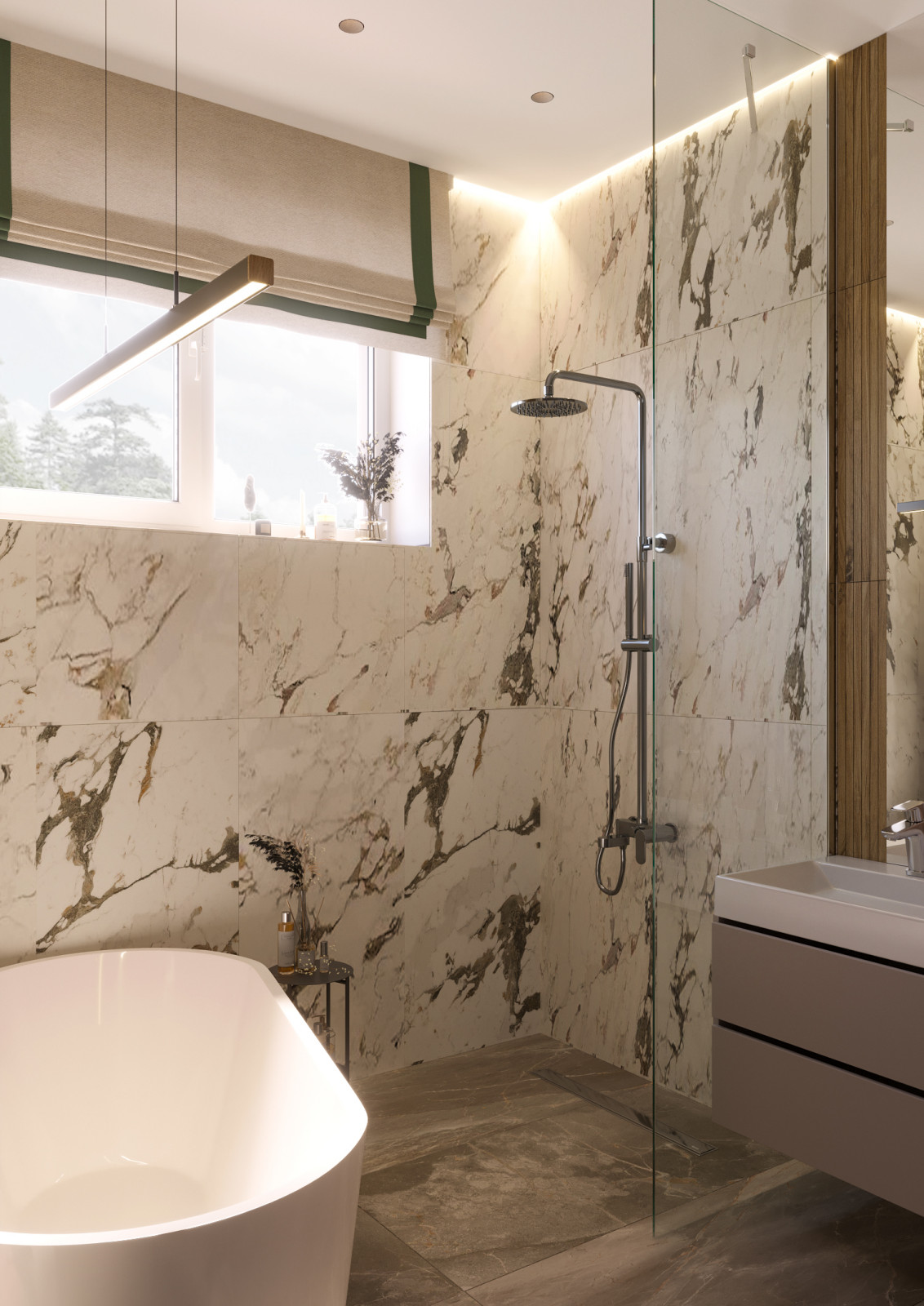 Дизайн интерьера дома в Новофедоровском