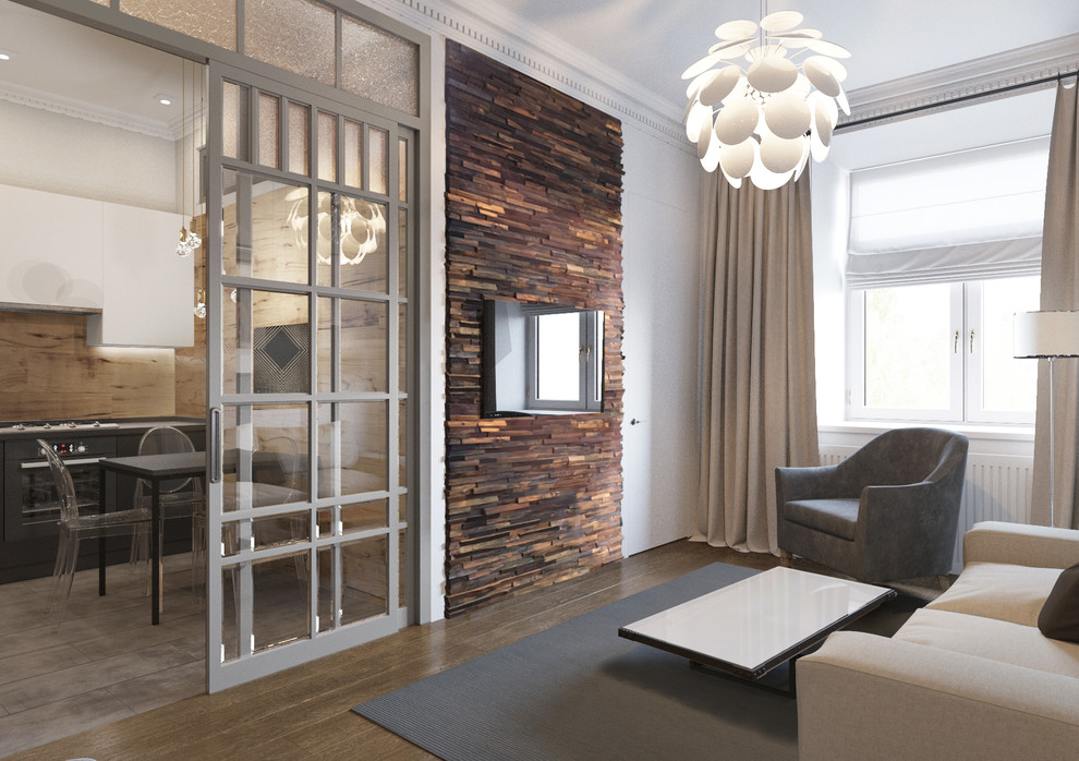 Обложка проекта: Квартира на Смоленской площади 70 кв.м.