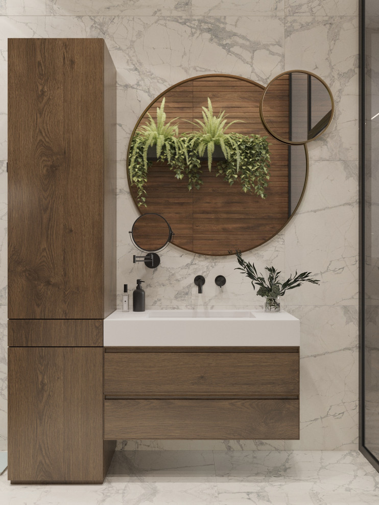 Дизайн-проект 3-комнатной квартиры 84,3 м2 в ЖК «Румянцево-Парк»