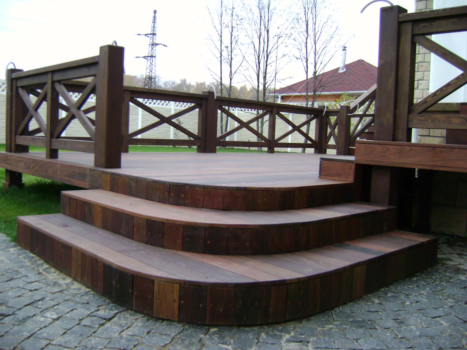 Терраса лиственница - ипе