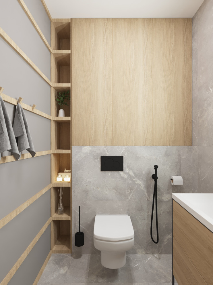 Лофт с абстракцией