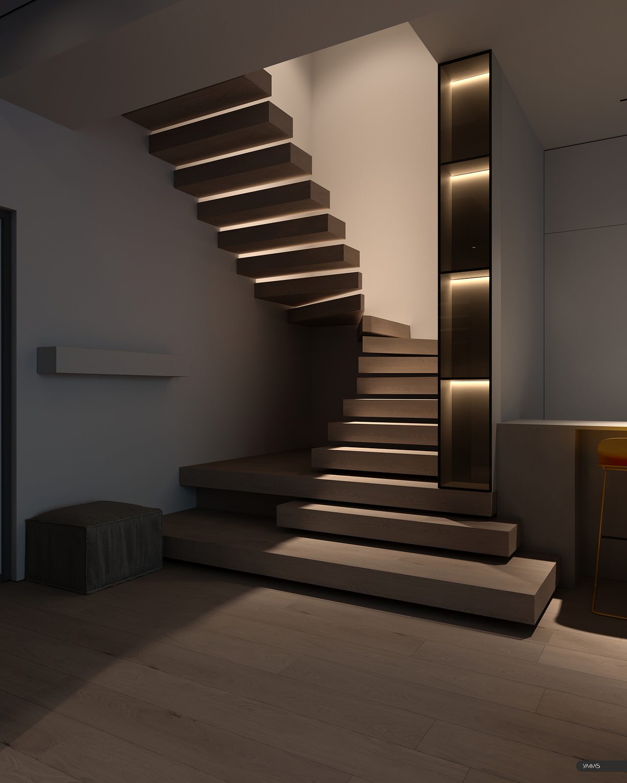 MIRA | Проект двухуровневой квартиры на проспекте Мира