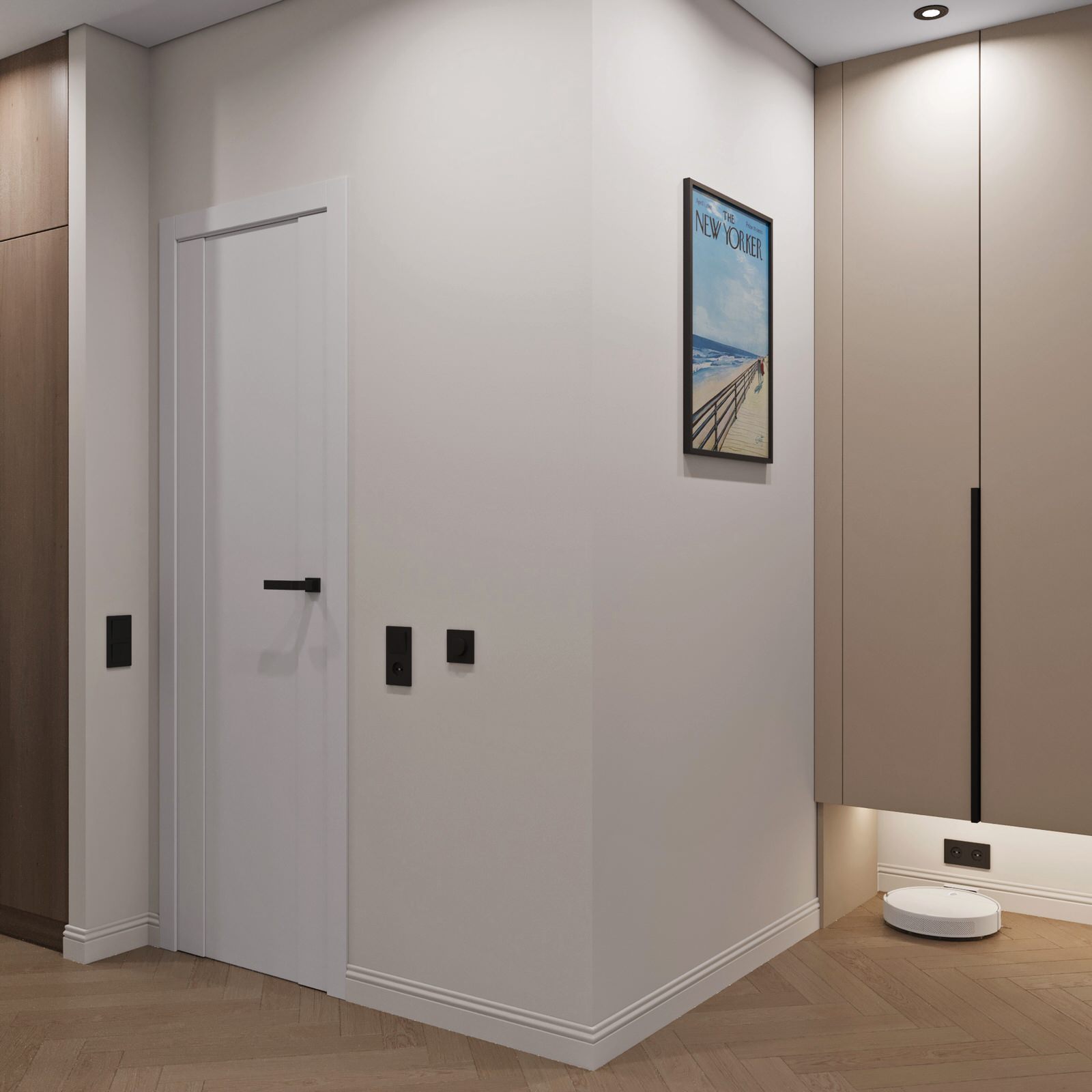 Дизайн квартиры во вторичном фонде, Кантемировская, Москва