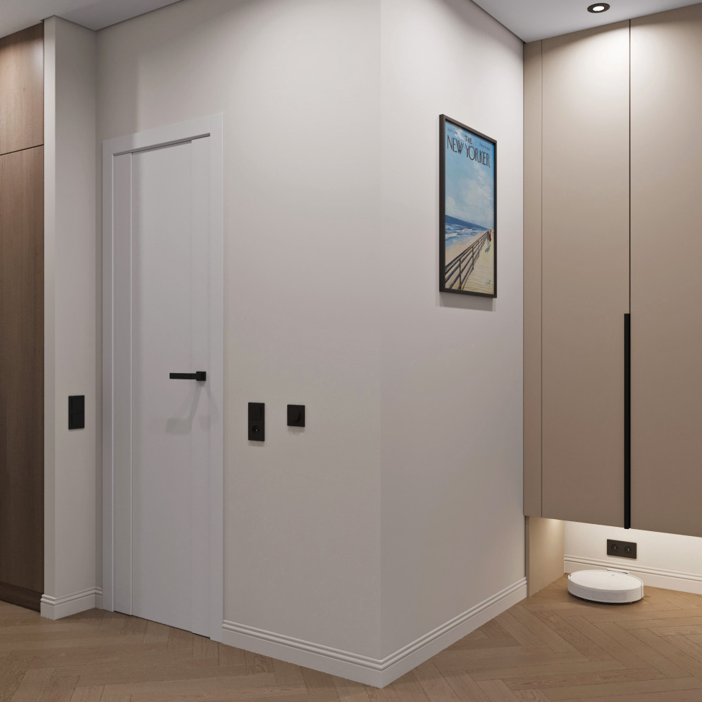 Дизайн квартиры во вторичном фонде, Кантемировская, Москва