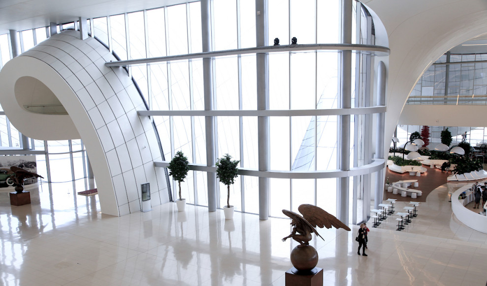 Паркет Coswick в проекте легендарной Захи Хадид