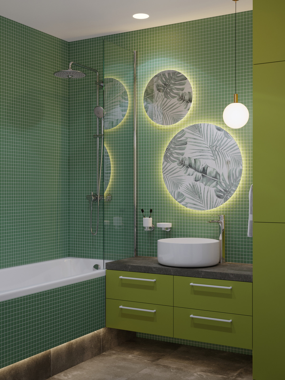 Дом Форм. Санузлы.