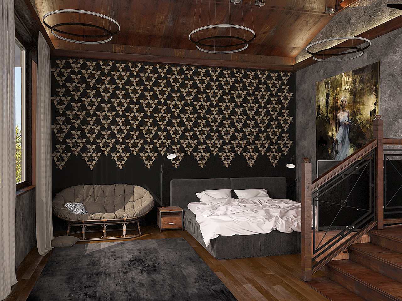 Коттедж. Шале на Волге