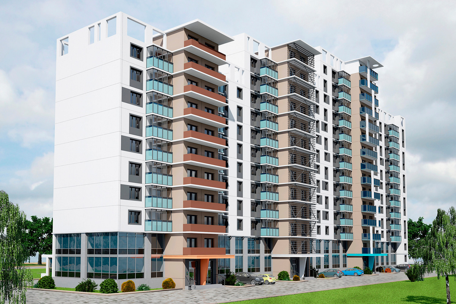 Фасадные решения. Москва