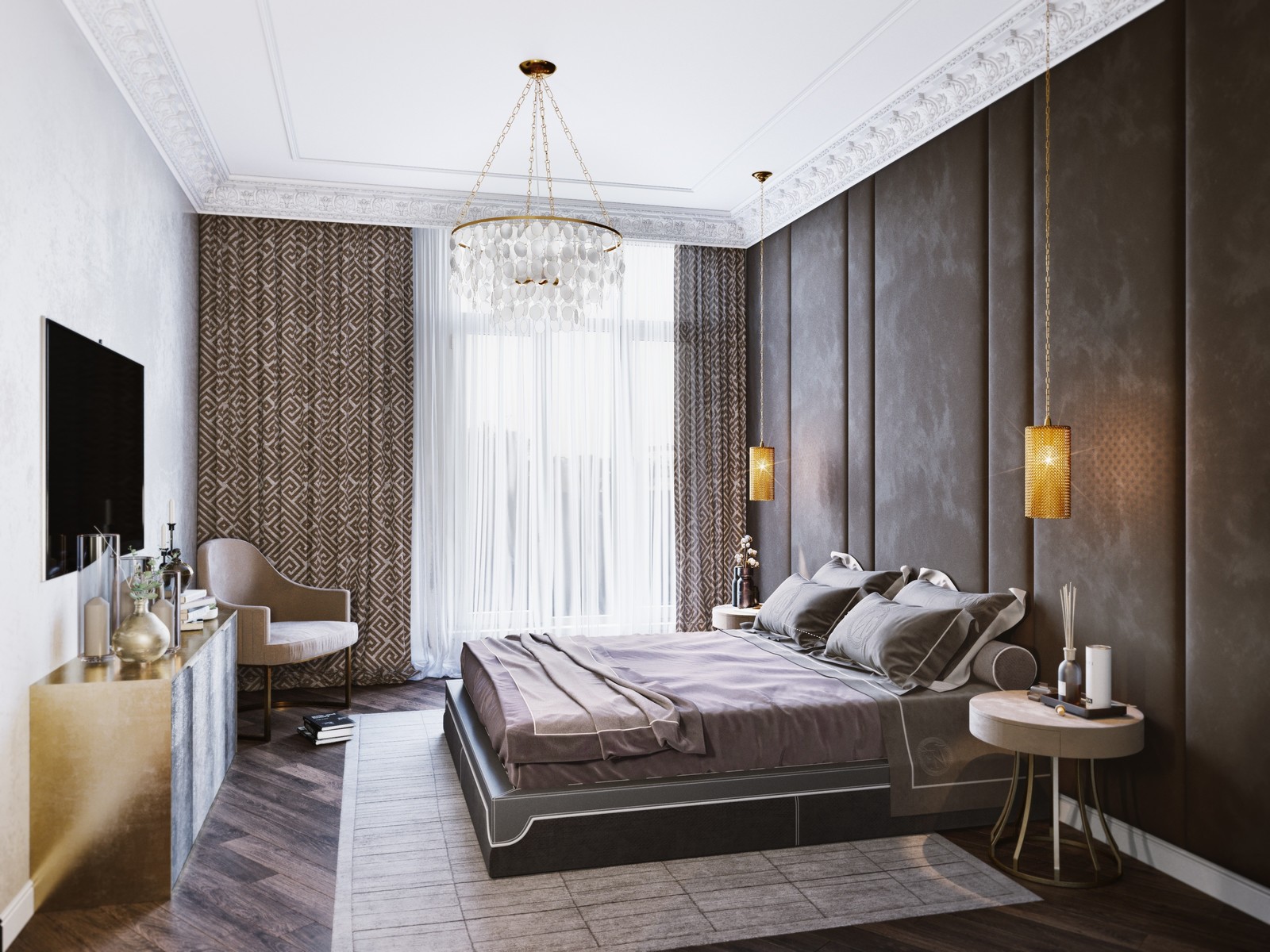 КВАРТИРА В СТИЛЕ ЭКЛЕКТИКА В ЖК BALCHUG RESIDENCE