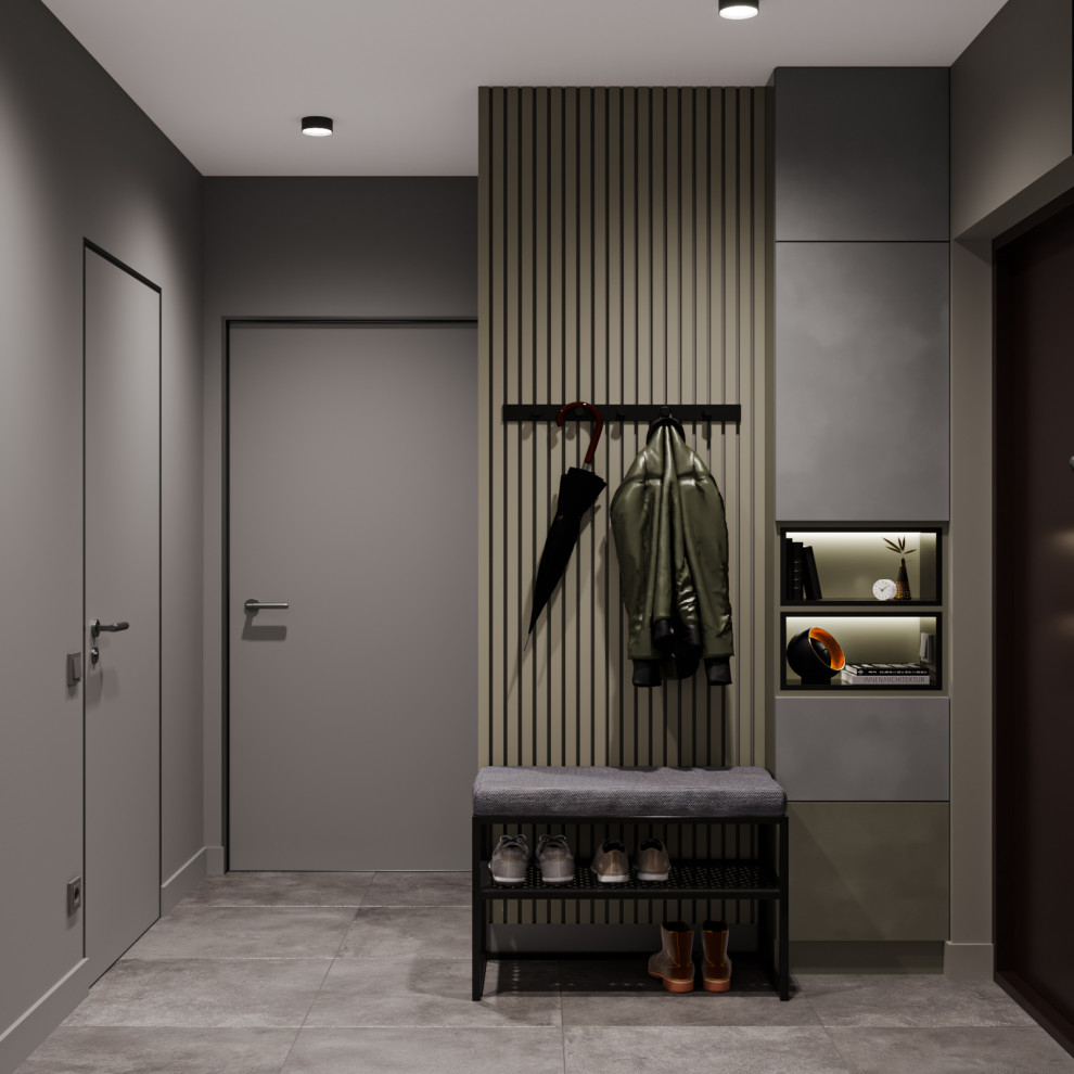 Blackflat. Квартира в ЖК Палаццио, 45 кв.м.