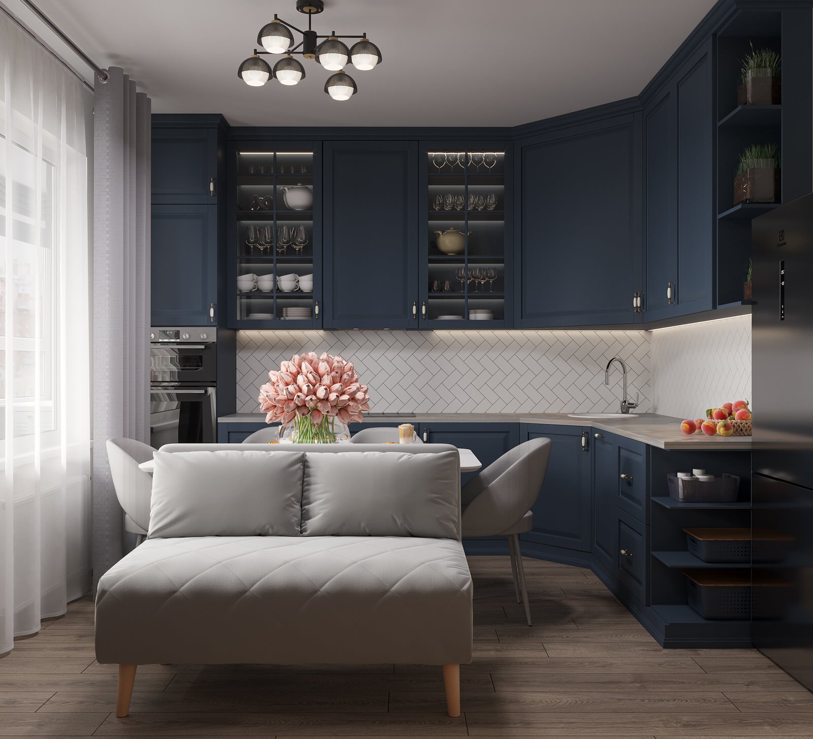 Двухкомнатная квартира в ЖК Континенты