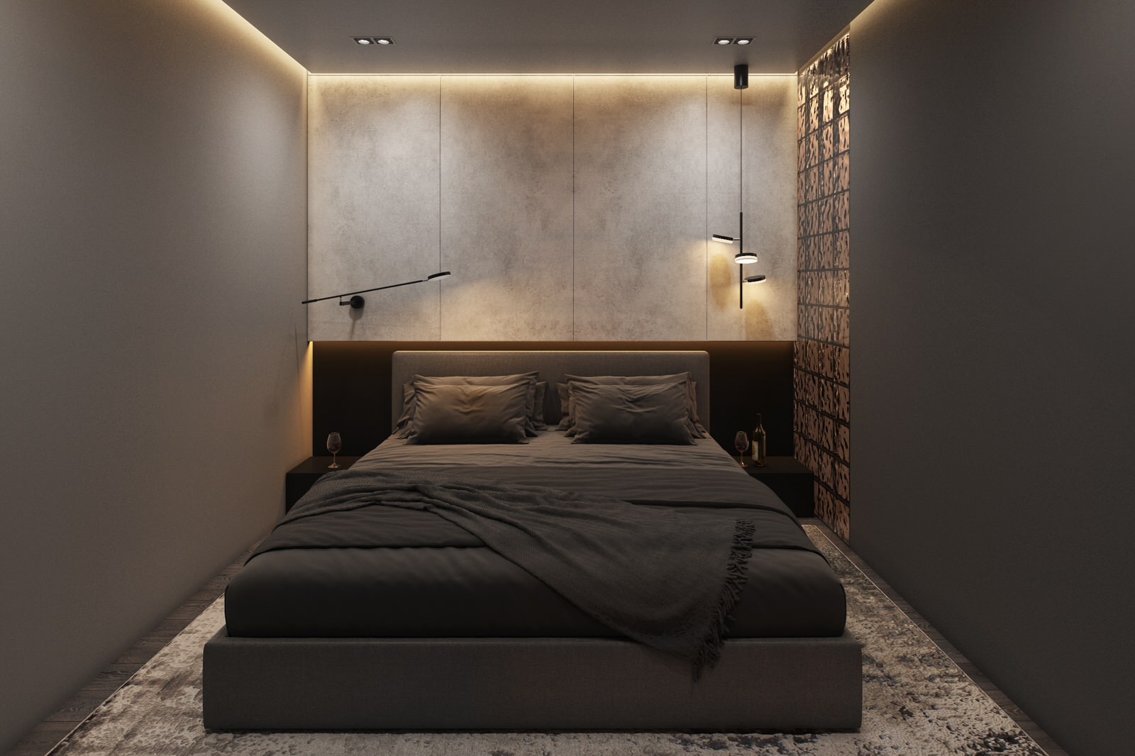 Дизайн проект подвального помещения 127м²