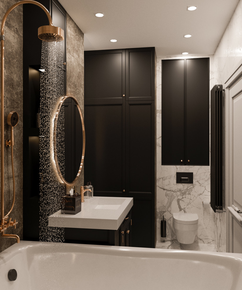 Визуализация  ванной комнаты