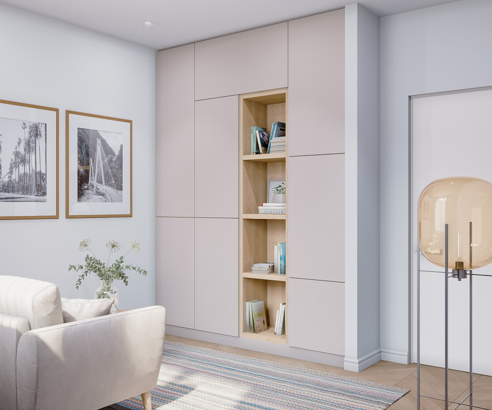 Светлая квартира в скандинавском стиле