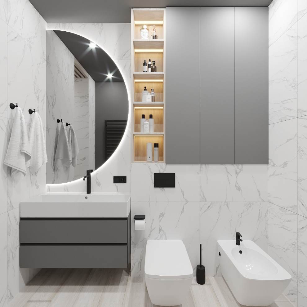 Проект двухкомнатной квартиры  (65,4 кв.м)