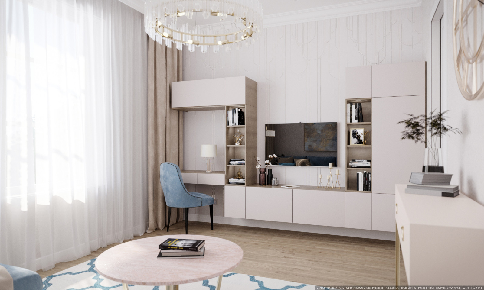 Однокомнатная квартира 40 м2
