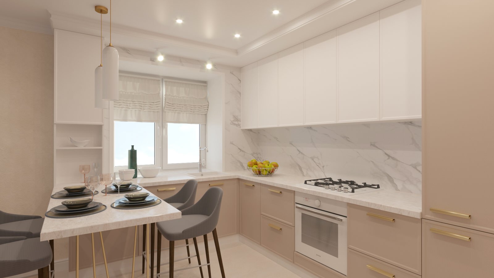 Квартира в современной классике