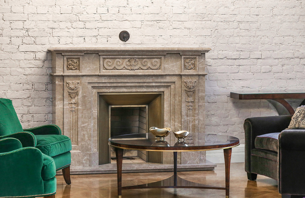 Камин "Бенуа" художественная резьба