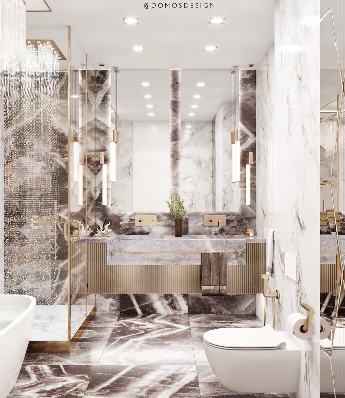 Проект квартиры для блогера в ЖК "Сердце Столицы" 190 кв.м