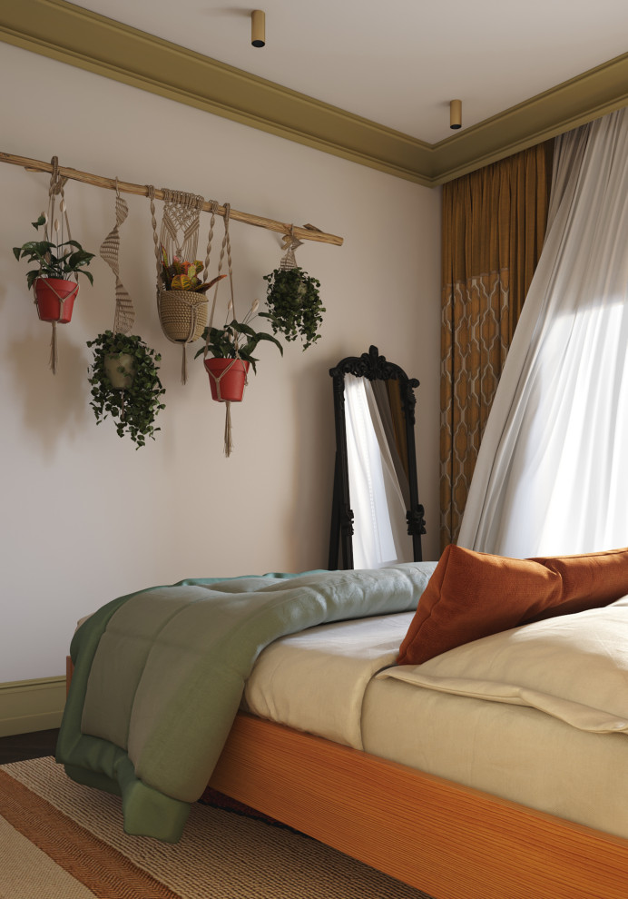 Яркая квартира "с характером" в ЖК Shome в стиле фьюжн