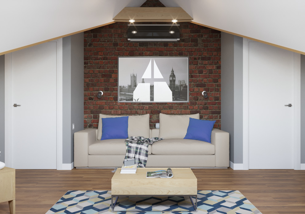 Дизайн-проект таунхауса в КП Кембридж, 120 кв. м.