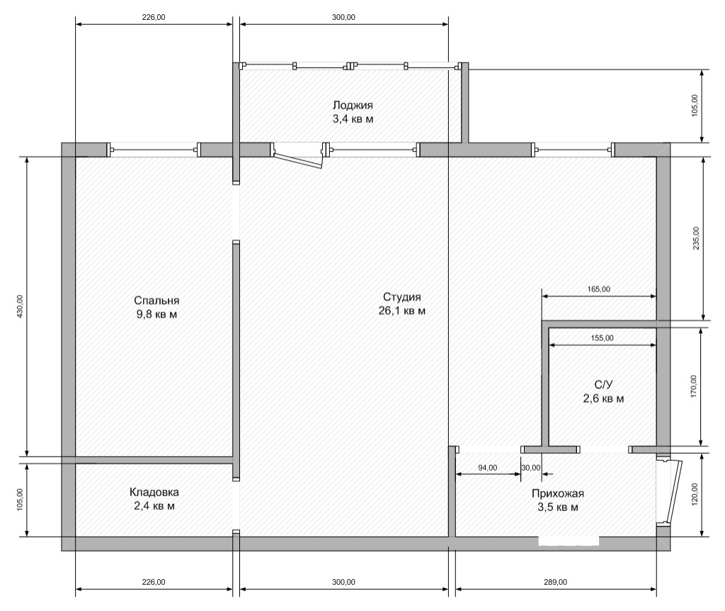Минималистичная, уютная квартира