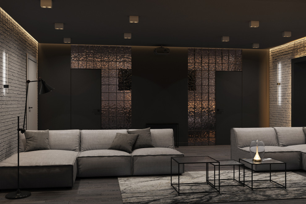 Дизайн проект подвального помещения 127м²