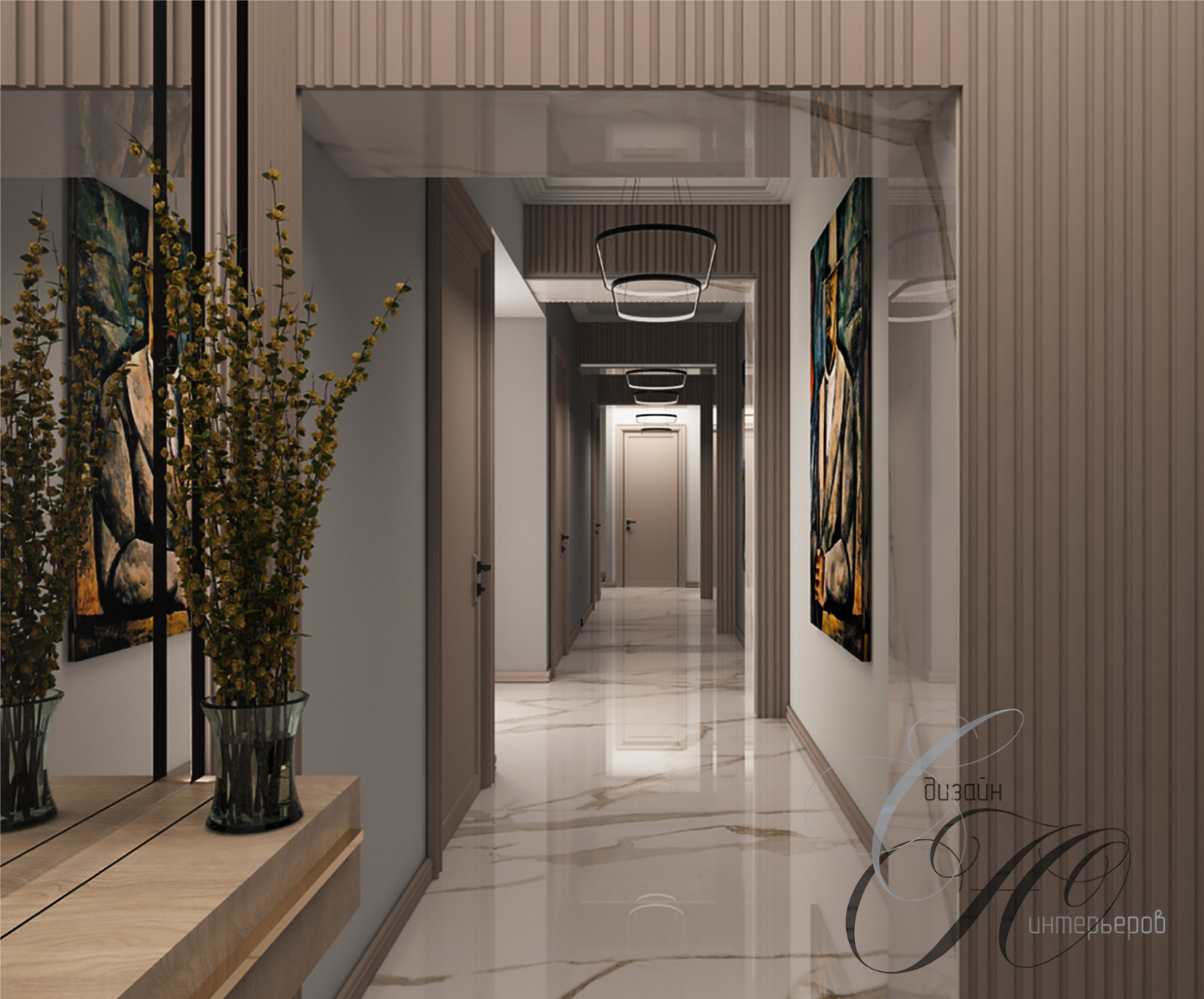 Обложка проекта: Из минусов в плюсы длинного коридора