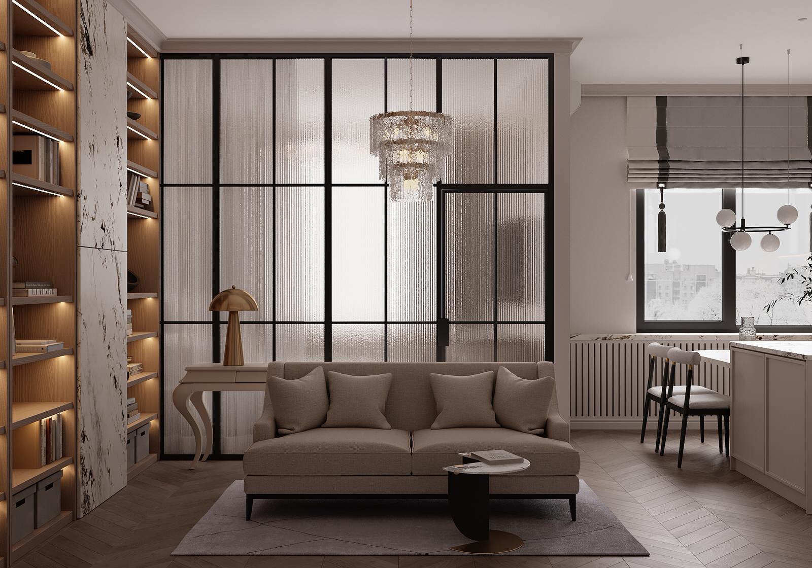 Кухня-гостиная