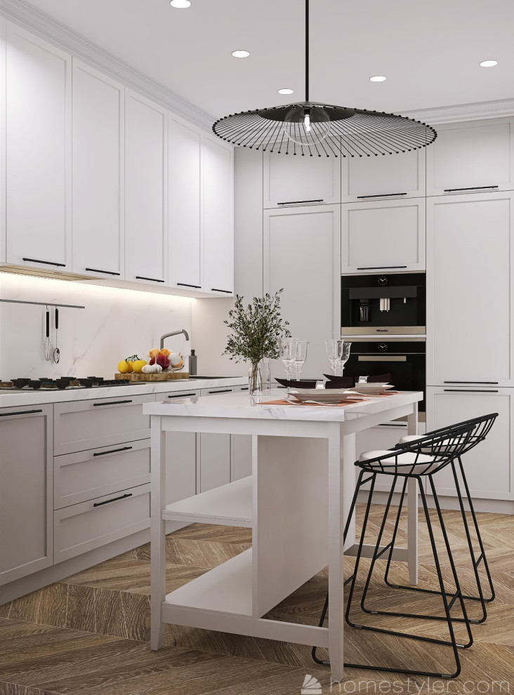 Двушка в Москве во французском стиле