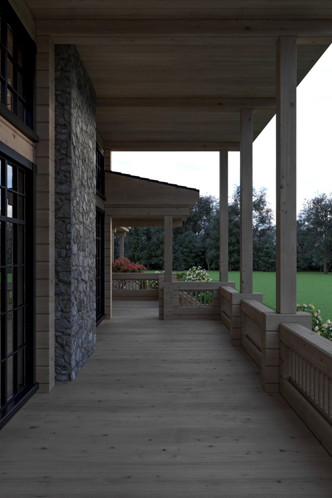 Загородный дом в стиле шале