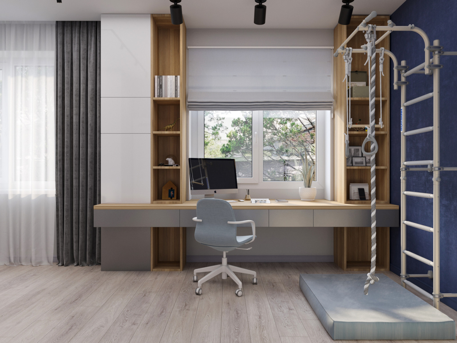 Детская для мальчика в таун-хаусе. Кемеровская обл.