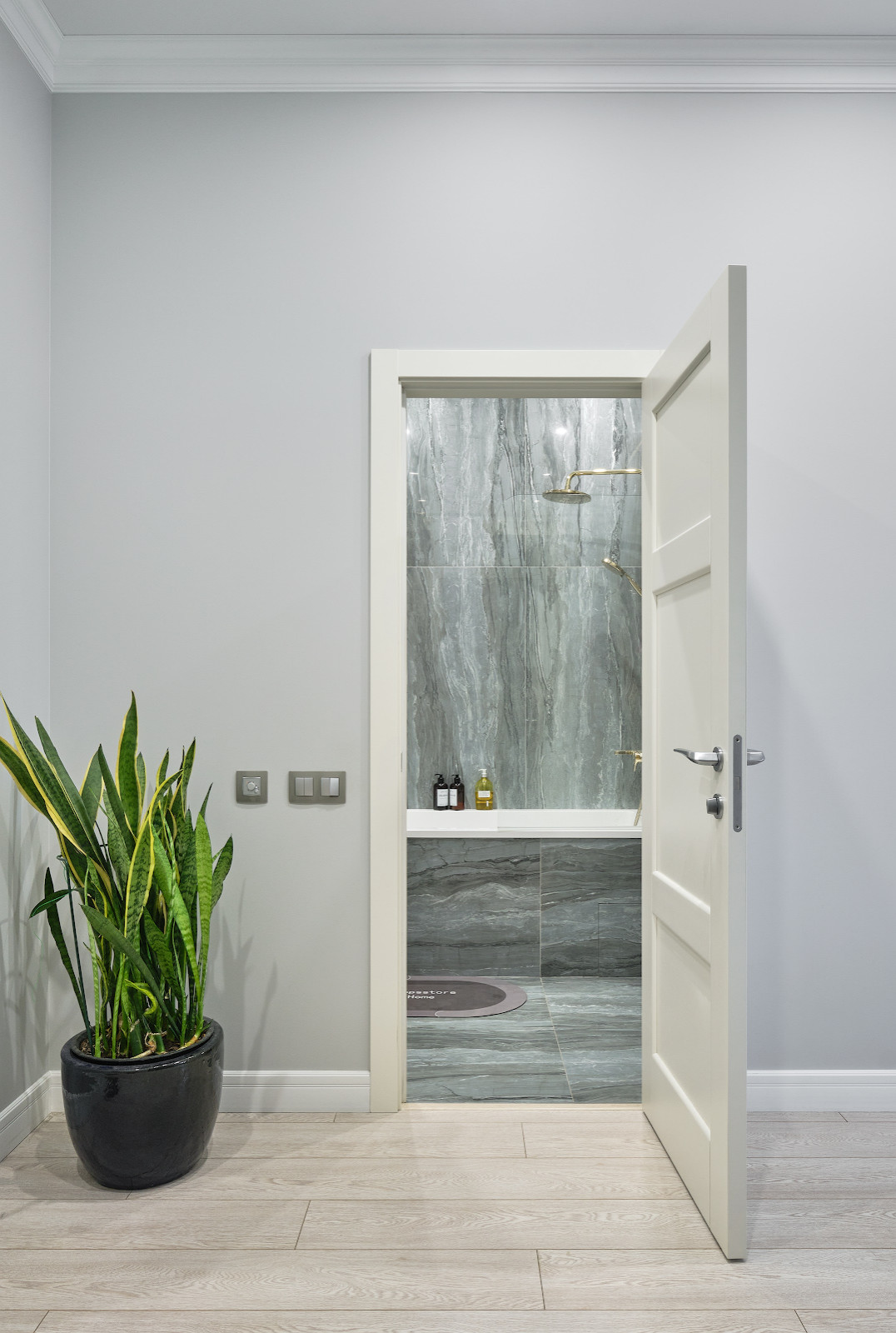 Коллекция Модерн в белой эмали