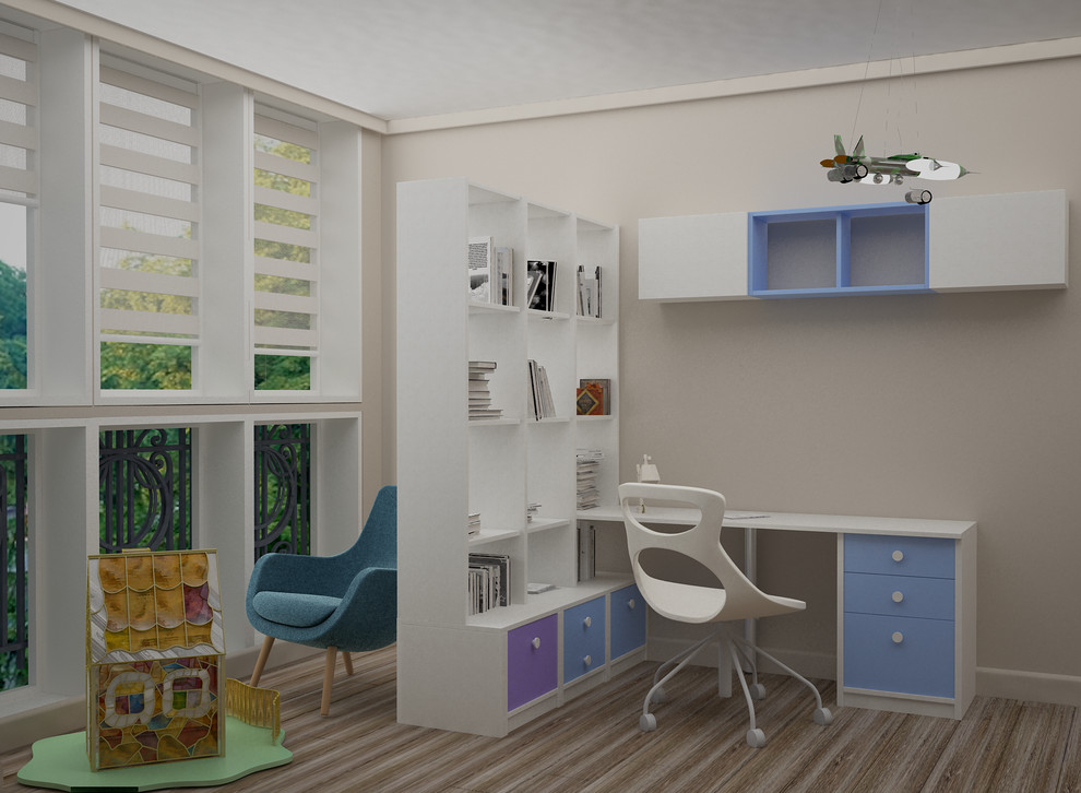 Обложка проекта: Двухуровневая квартира, для семьи из 3-ёх человек.