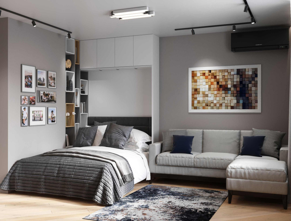 Проект в серых тонах