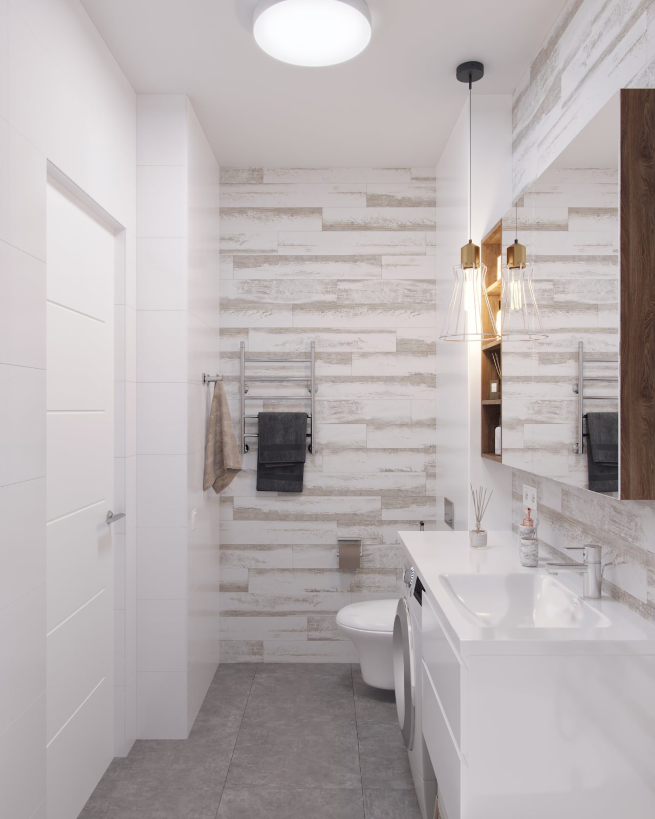 Яркая однушечка для молодой мамы с дочкой