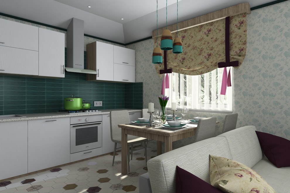 Обложка проекта: Небольшой загородний домик