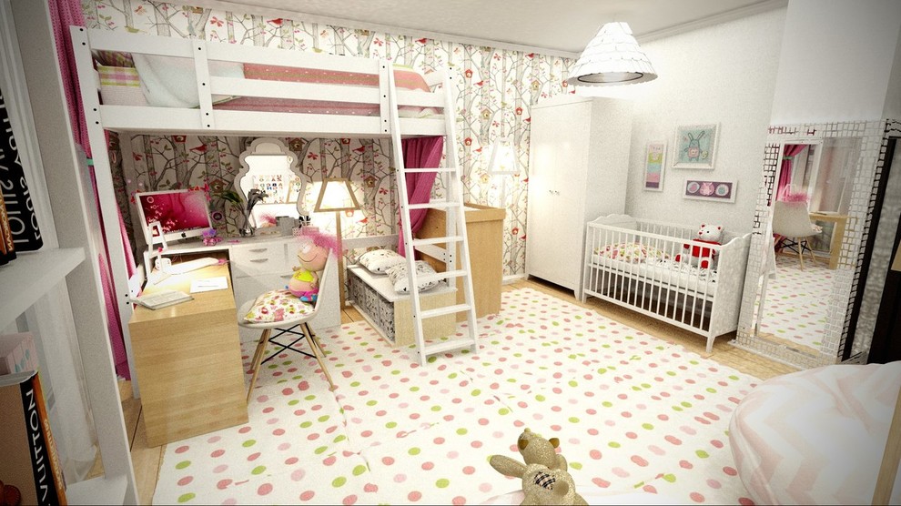 Обложка проекта: дизайн детской