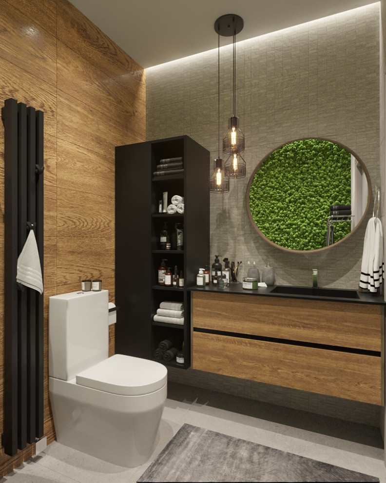 Санузел в эко-стиле