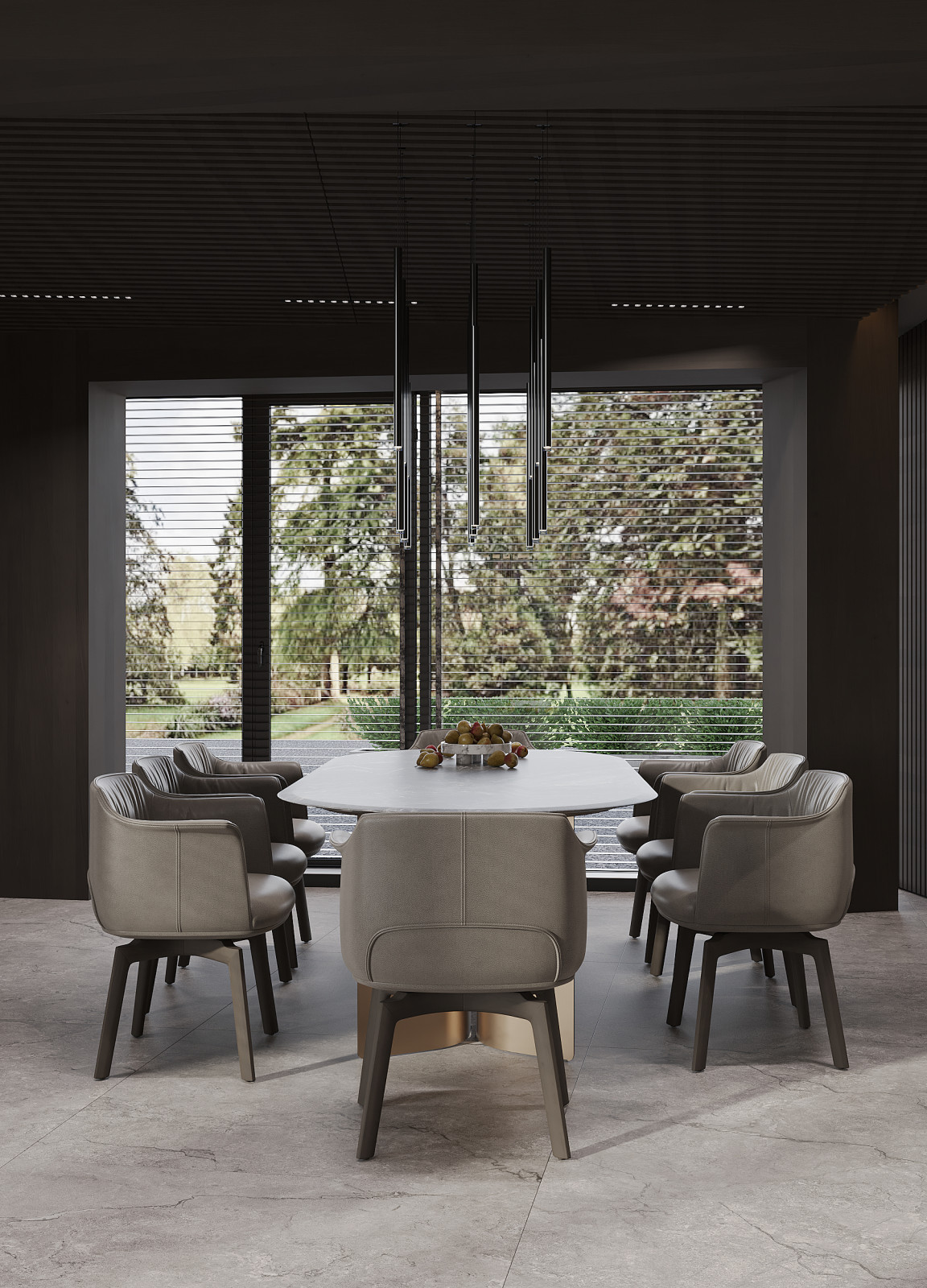 интерьер дома, Барбошин овраг, 800м2