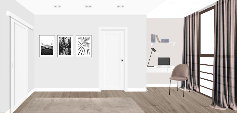 Двухкомнатная квартира в ЖК Прага2