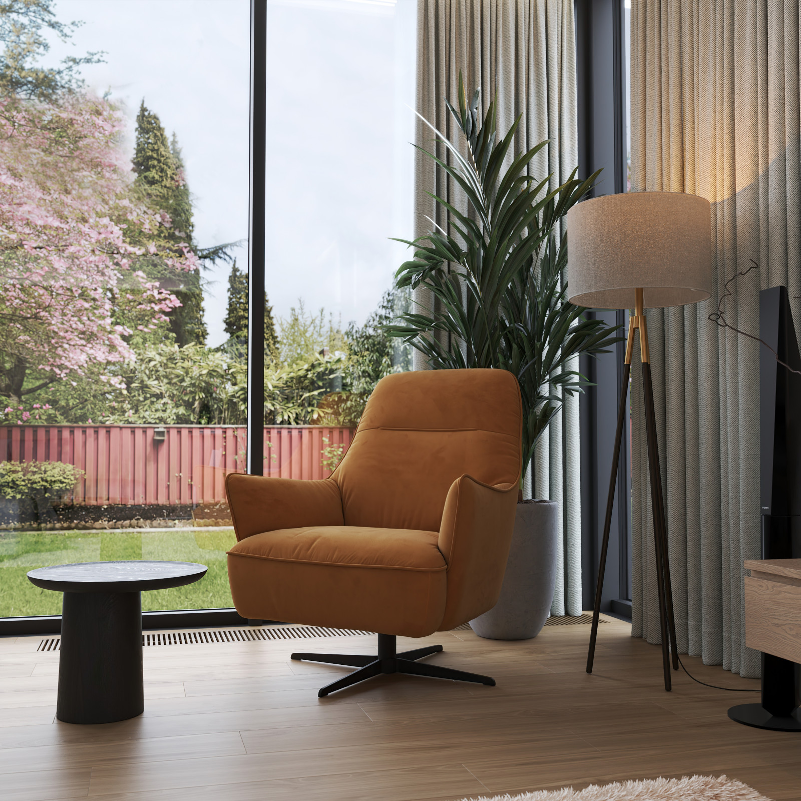 Обложка проекта: 3д визуализация интерьера дома по техзаданию