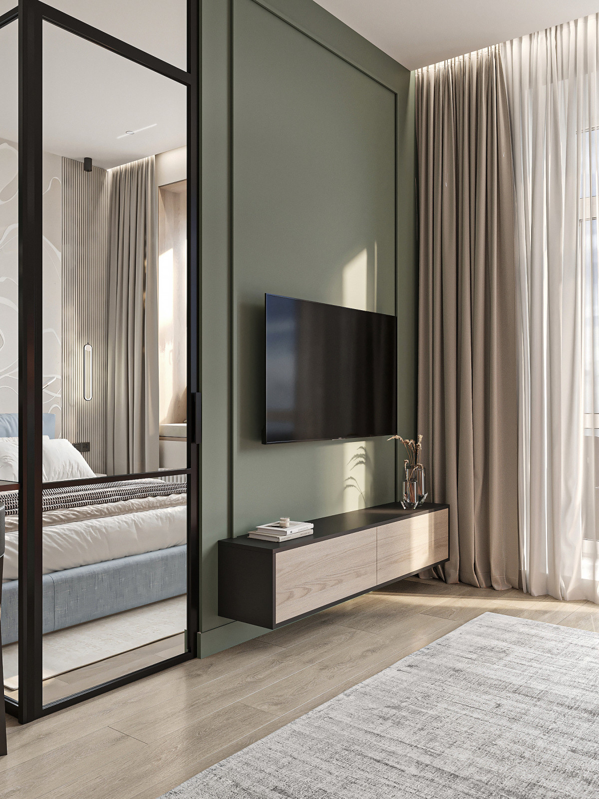 Левобережный _гостиная