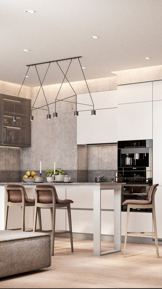 Брутальный минимализм в ЖК "TIME"