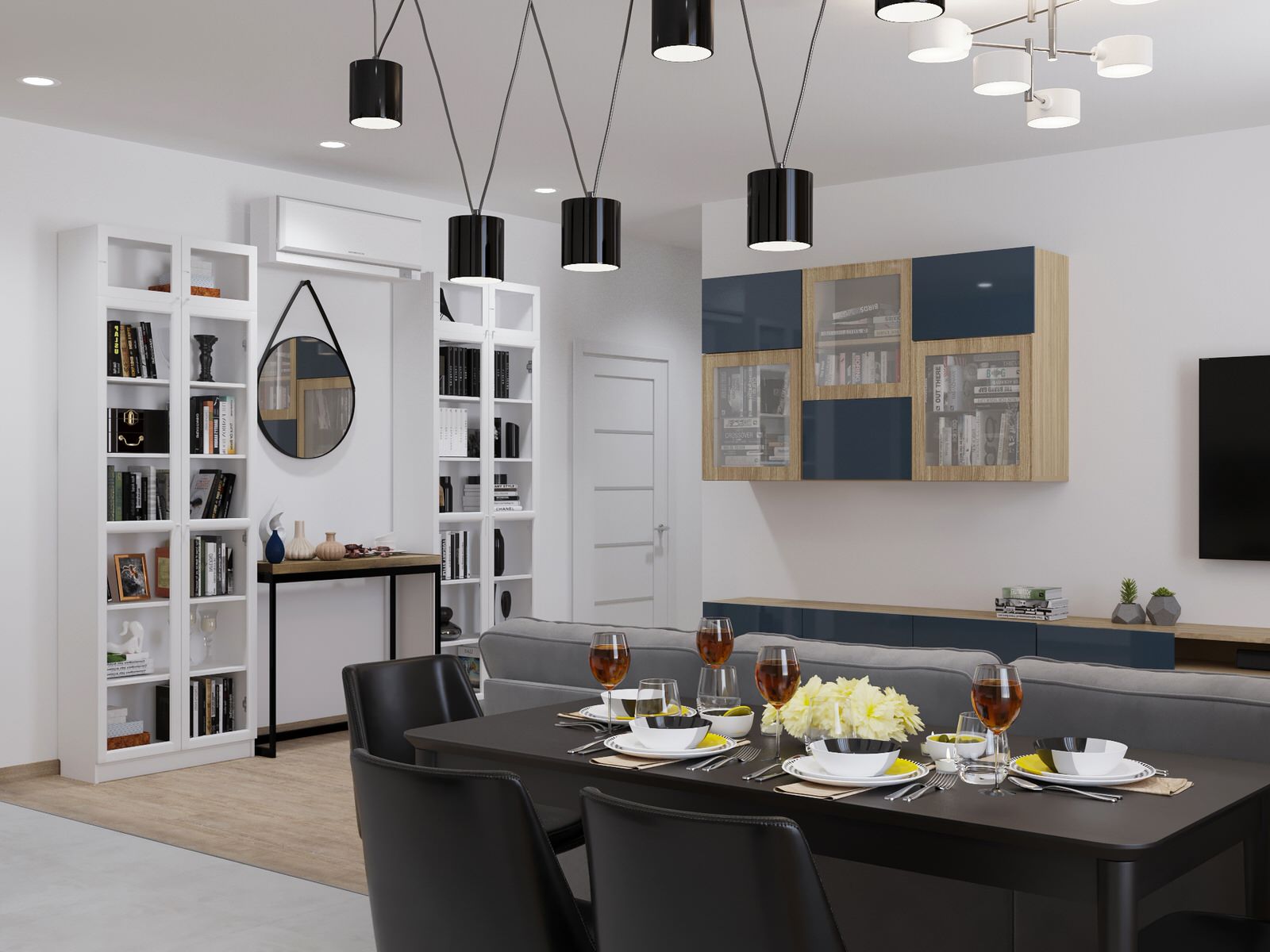 Трехкомнатная квартира в апарт-отеле