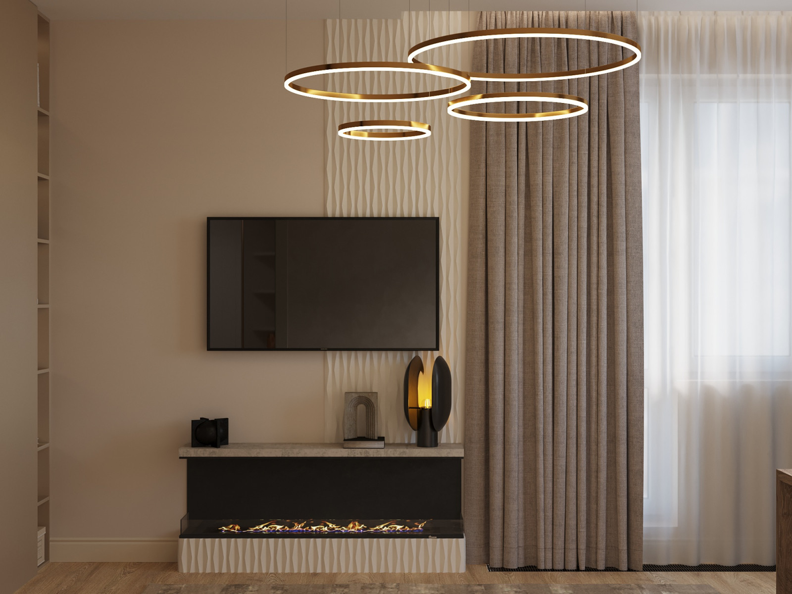 ЖК Вдохновение, гостиная